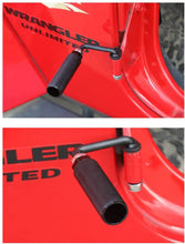 For 2007+ Jeep Wrangler JK JKU JL JLU JT Side Door Foot Pegs Pedal Kick Panel RT-TCZ