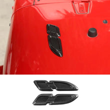 For 2007+ Jeep Wrangler JK JKU JL JLU JT & Renegade Front Hood Air Vent Outlet Fender Trim Cover RT-TCZ