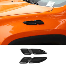 For 2007+ Jeep Wrangler JK JKU JL JLU JT & Renegade Front Hood Air Vent Outlet Fender Trim Cover RT-TCZ