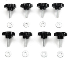 For 2007+ Jeep Wrangler JK JL 2Door Hardtop Removal Bolts Thumb Screws & D Ring Tie Down Anchors RT-TCZ