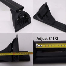 For 2007+ Jeep Wrangler JL JK & Gladiator JT Lockable Roof Rack Cross Bars Rail Luggage RT-TCZ