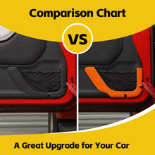 For 2011-2018 Jeep Wrangler JK 2Door Car Inner Door Net Bag Frame Trim RT-TCZ