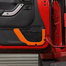 For 2011-2018 Jeep Wrangler JK 2Door Car Inner Door Net Bag Frame Trim RT-TCZ