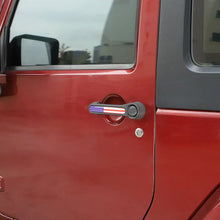 For 2011-2018 Jeep Wrangler JK 2Door Door Handle Trim Cover Strips American Flag RT-TCZ