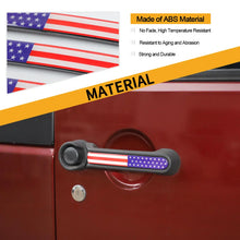 For 2011-2018 Jeep Wrangler JK 2Door Door Handle Trim Cover Strips American Flag RT-TCZ
