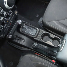 For 2011-2018 Jeep Wrangler JK JKU Center Console Armrest Cup Holder Gear Shift Trim RT-TCZ