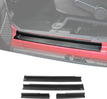 For 2011-2018 Jeep Wrangler JK JKU Front & Rear Door Sill Plate Threshold Guards (Protectors Door Entry Cover) RT-TCZ