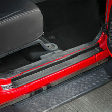 For 2011-2018 Jeep Wrangler JK JKU Front & Rear Door Sill Plate Threshold Guards (Protectors Door Entry Cover) RT-TCZ