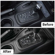 For 2011-2018 Jeep Wrangler JK JKU Gear Shift Panel Cover Trim RT-TCZ