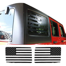 For 2011-2018 Jeep Wrangler JKU Rear Window Sticker Decal , American Flag RT-TCZ