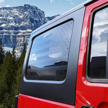 For 2011-2018 Jeep Wrangler JKU Rear Window Sticker Decal , American Flag RT-TCZ