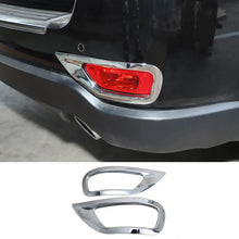 For 2011-2020 Jeep Grand Cherokee Rear Fog Lamp Frame Cover Decor Trim Chrome RT-TCZ