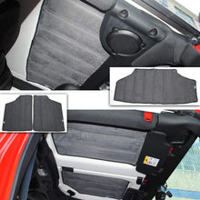 For 2012-2018 Jeep Wrangler JK & Unlimited 4-Door Hardtop Headliner Roof Heat Insulation Kit (Grey) RT-TCZ