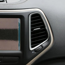 For 2014-2018 Jeep Cherokee Car GPS Navigation Air Vent Cover Trim RT-TCZ