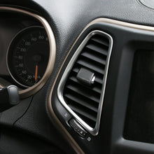 For 2014-2018 Jeep Cherokee Car GPS Navigation Air Vent Cover Trim RT-TCZ