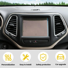 For 2014-2018 Jeep Cherokee Car GPS Navigation Air Vent Cover Trim RT-TCZ