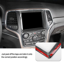 For 2014-2018 Jeep Grand Cherokee 8.4inch Front Center Console GPS Decoration Frame Trim RT-TCZ