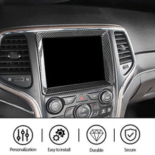 For 2014-2018 Jeep Grand Cherokee 8.4inch Front Center Console GPS Decoration Frame Trim RT-TCZ