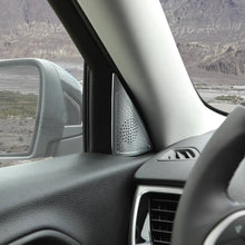 For 2014+ Jeep Cherokee 2X A Pillar Triangle Cover Trim Decoration Silver ABS RT-TCZ