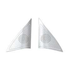 For 2014+ Jeep Cherokee 2X A Pillar Triangle Cover Trim Decoration Silver ABS RT-TCZ