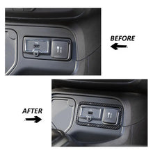 For 2015+ Jeep Renegade Interior Cigarette Lighter Switch Button Frame Trim RT-TCZ