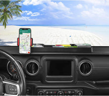 For 2018-2023 Jeep Wrangler JL 4XE Dash Mount Phone Holder Storage Tray RT-TCZ