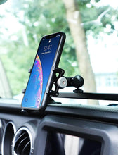 For 2018-2023 Jeep Wrangler JL JLU & Gladiator JT Dash Phone Holder Mount, Black RT-TCZ