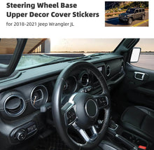 For 2018-2023 Jeep Wrangler JL JLU & Gladiator JT Steering Wheel Upper Base Trim Cover RT-TCZ