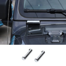For 2018+ Jeep Wrangler JL 2 x Front Windshield Hinge Decor Exterior Trim RT-TCZ