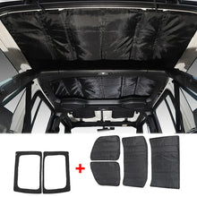 For 2018+ Jeep Wrangler JL 6pcs Hard Top Headliner Roof Freedom Panel Heat Insulation Cotton RT-TCZ