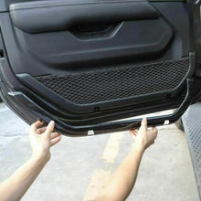 For 2018+ Jeep Wrangler JL Gladiator JT 2-Door Door Net Pocket Decor Cover Trim RT-TCZ