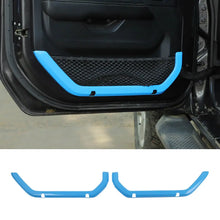 For 2018+ Jeep Wrangler JL Gladiator JT 2-Door Door Net Pocket Decor Cover Trim RT-TCZ