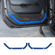 For 2018+ Jeep Wrangler JL Gladiator JT 2-Door Door Net Pocket Decor Cover Trim RT-TCZ