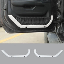For 2018+ Jeep Wrangler JL Gladiator JT 2-Door Door Net Pocket Decor Cover Trim RT-TCZ