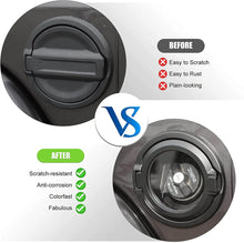 For 2018+ Jeep Wrangler JL JLU 2/4 Door Gas Cap Cover Fuel Tank Door Transparent Cover RT-TCZ