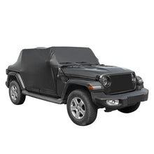 For 2018+ Jeep Wrangler JL JLU 4Door Car Rain Sunshade Half Cover UV Protection RT-TCZ