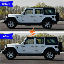 For 2018+ Jeep Wrangler JL JLU Exterior Door Tailgate Hinge Handle Cover Trim Set Kits RT-TCZ