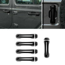 For 2018+ Jeep Wrangler JL JLU Exterior Door Tailgate Hinge Handle Cover Trim Set Kits RT-TCZ