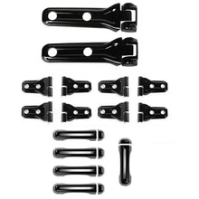 For 2018+ Jeep Wrangler JL JLU Exterior Door Tailgate Hinge Handle Cover Trim Set Kits RT-TCZ