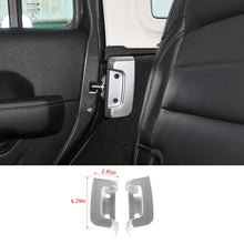 For 2018+ Jeep Wrangler JL JLU Rear Door Lock Protection Cover Protector Trim RT-TCZ
