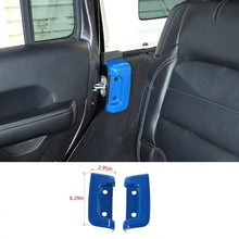 For 2018+ Jeep Wrangler JL JLU Rear Door Lock Protection Cover Protector Trim RT-TCZ