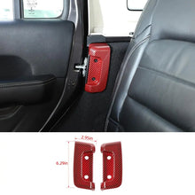 For 2018+ Jeep Wrangler JL JLU Rear Door Lock Protection Cover Protector Trim RT-TCZ