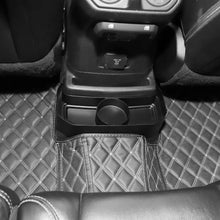 For 2018+ Jeep Wrangler JL JLU Rear Seat Cup Holders Rear Console Drink Storage Box Mount RT-TCZ