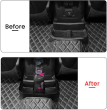 For 2018+ Jeep Wrangler JL JLU Rear Seat Cup Holders Rear Console Drink Storage Box Mount RT-TCZ