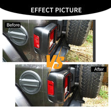 For 2018+ Jeep Wrangler JL JLU Tail Lamp Bezel Guard Cover Protector Trim (Applicable halogen lamps) RT-TCZ