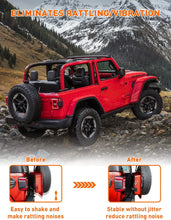 For 2018+ Jeep Wrangler JL JLU Tailgate Limiter Rear Trunk Door Latch, Tailgate Replacement  Aluminum Alloy RT-TCZ