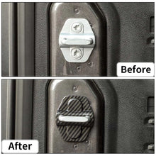 For 2018+ Jeep Wrangler JL JLU & Gladiator JT Door Lock Cover Buckle Cover Trim RT-TCZ
