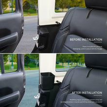 For 2018+ Jeep Wrangler JL JLU, Gladiator JT 2PCS Rear Seat Side Storage Tray Organizer Box RT-TCZ