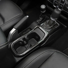 For 2018+ Jeep Wrangler JL JLU& Gladiator JT Gear Shift Cup Holder Panel Trim Cover Decoration Frame RT-TCZ