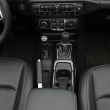 For 2018+ Jeep Wrangler JL JLU& Gladiator JT Gear Shift Cup Holder Panel Trim Cover Decoration Frame RT-TCZ
